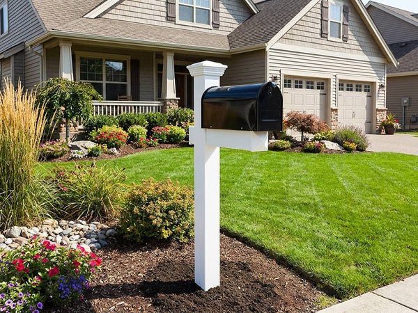 Letterboxes and signs