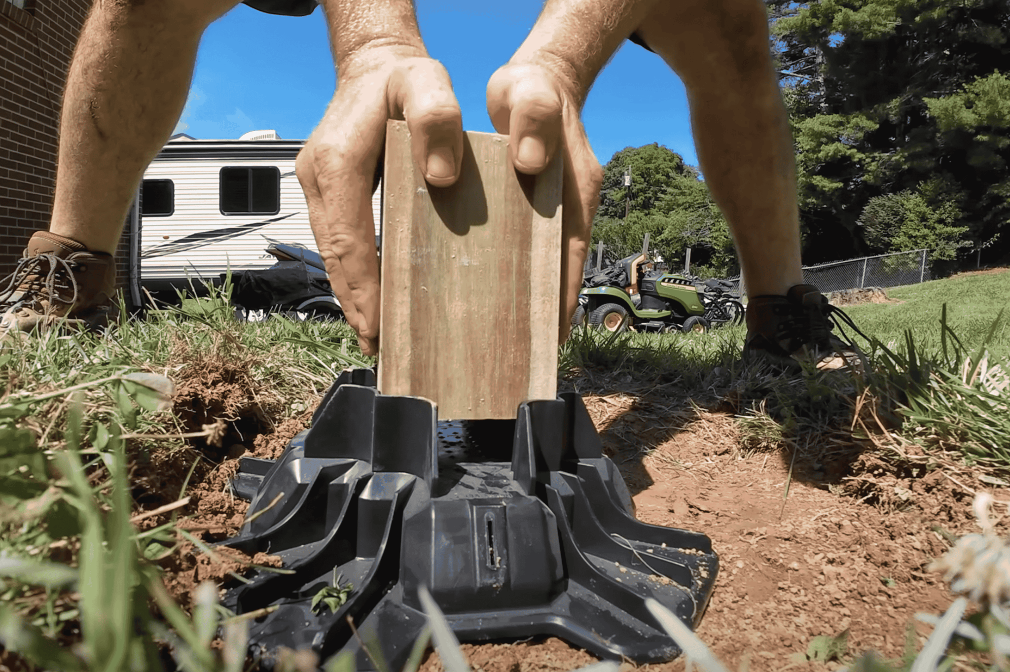 Concrete Deck Piers (deck blocks) vs concrete footings