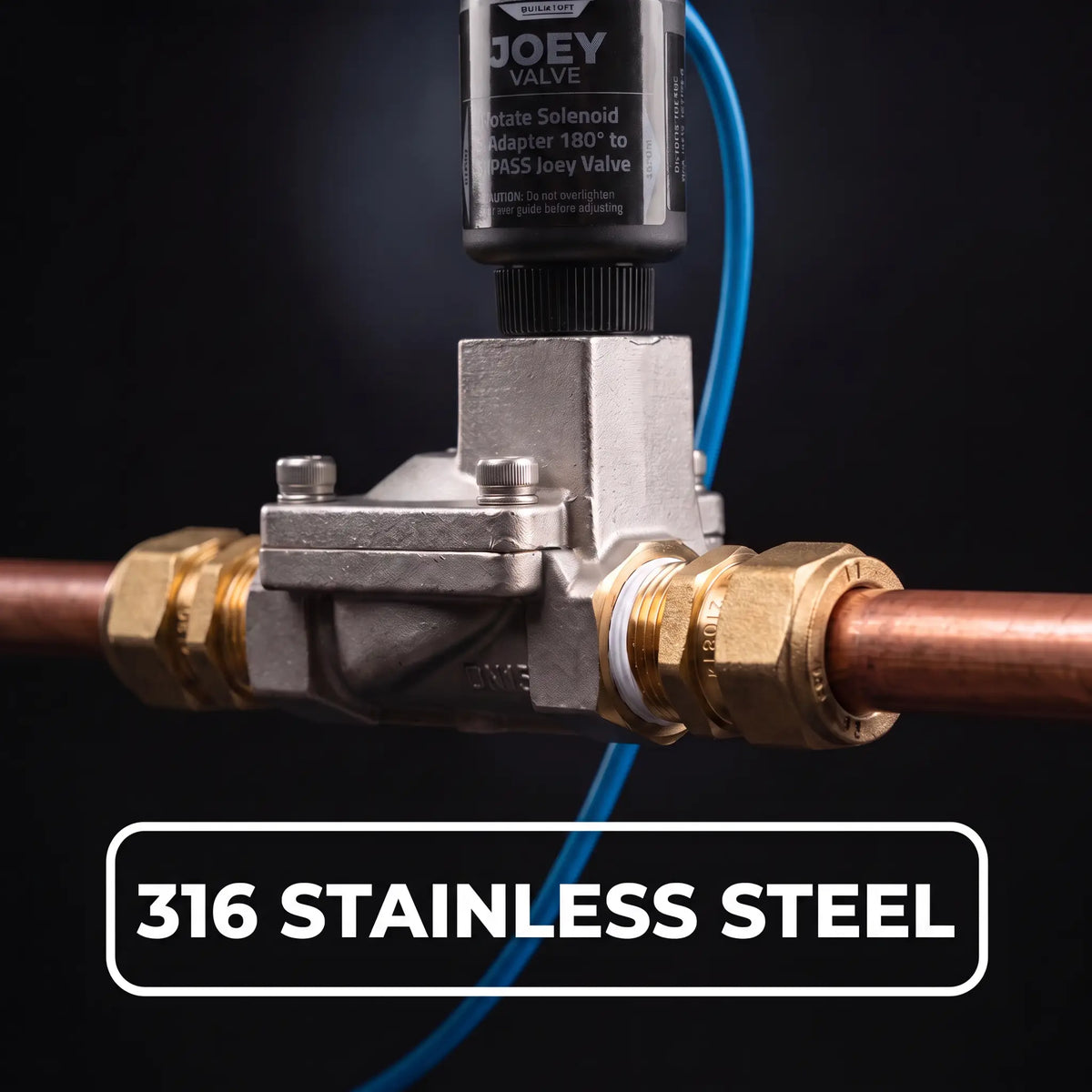 Joey Valve 316 stainless steel valve body