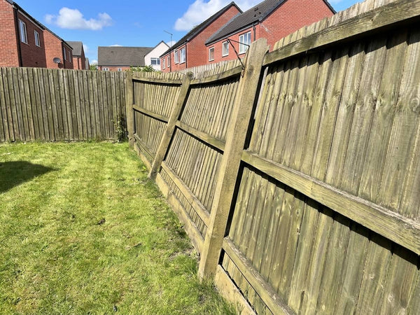 Fixing a leaning post