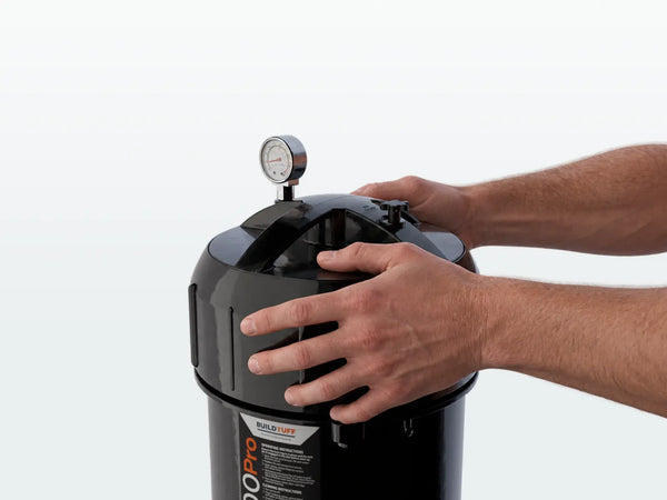 Twist-lock lid, no tools