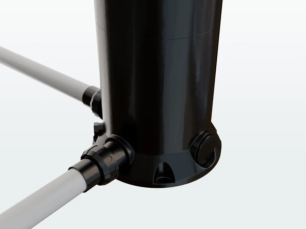 Two inlets, two outlets